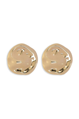 abstract-gold-tone-earrings-with-polished-finish