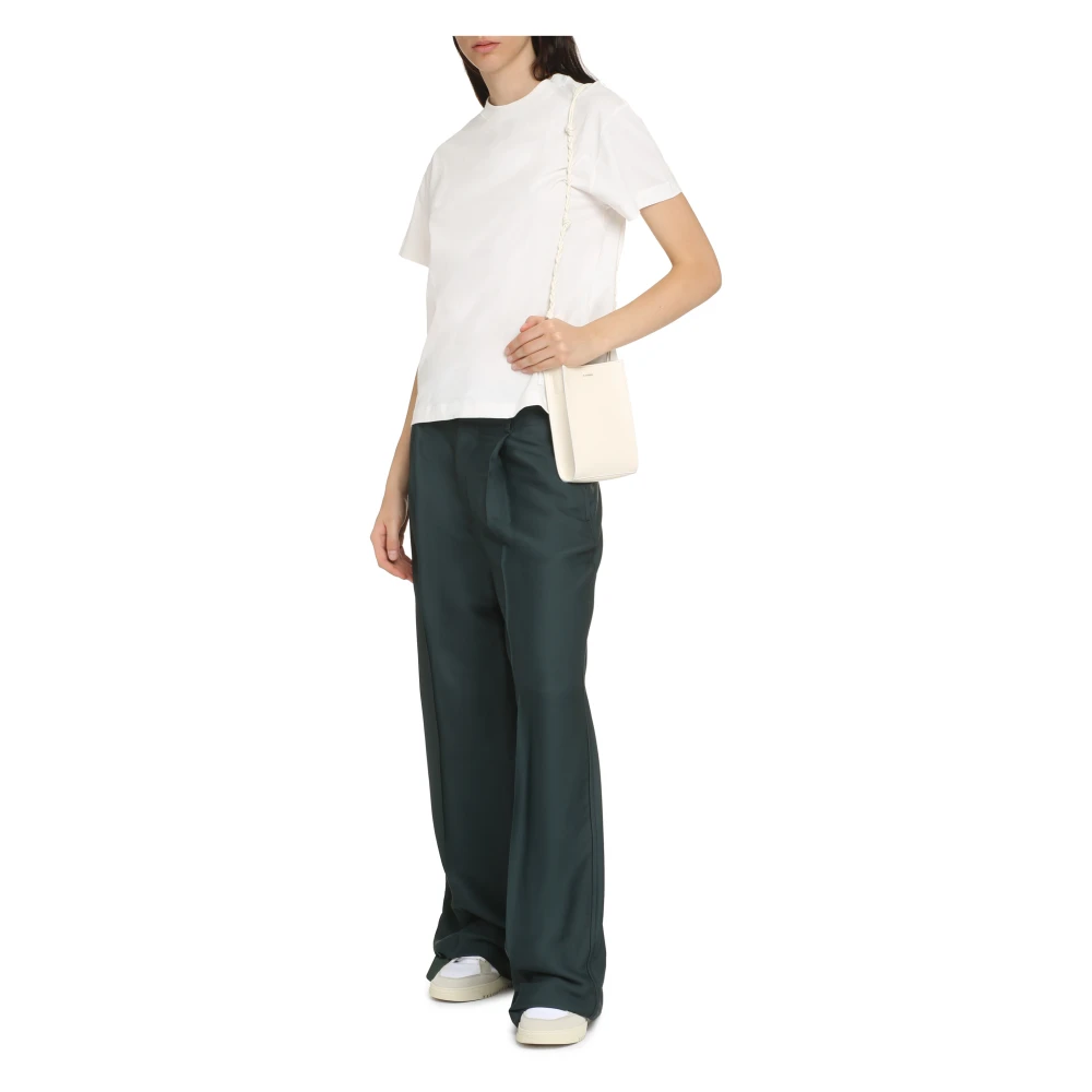 Jil Sander Set van drie katoenen T-shirts White Dames