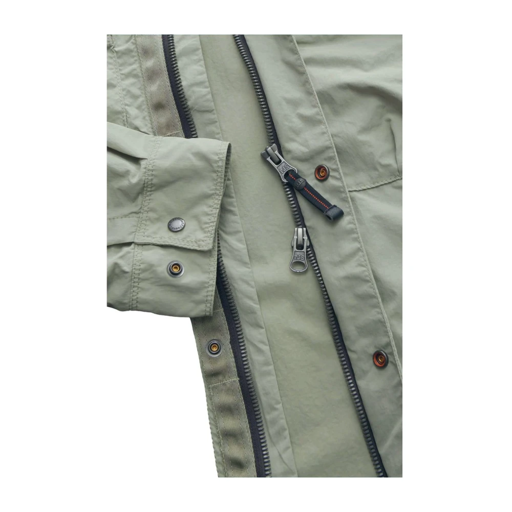 Parajumpers Urban Lichtgewicht Overshirt Mineral Grey Green Heren