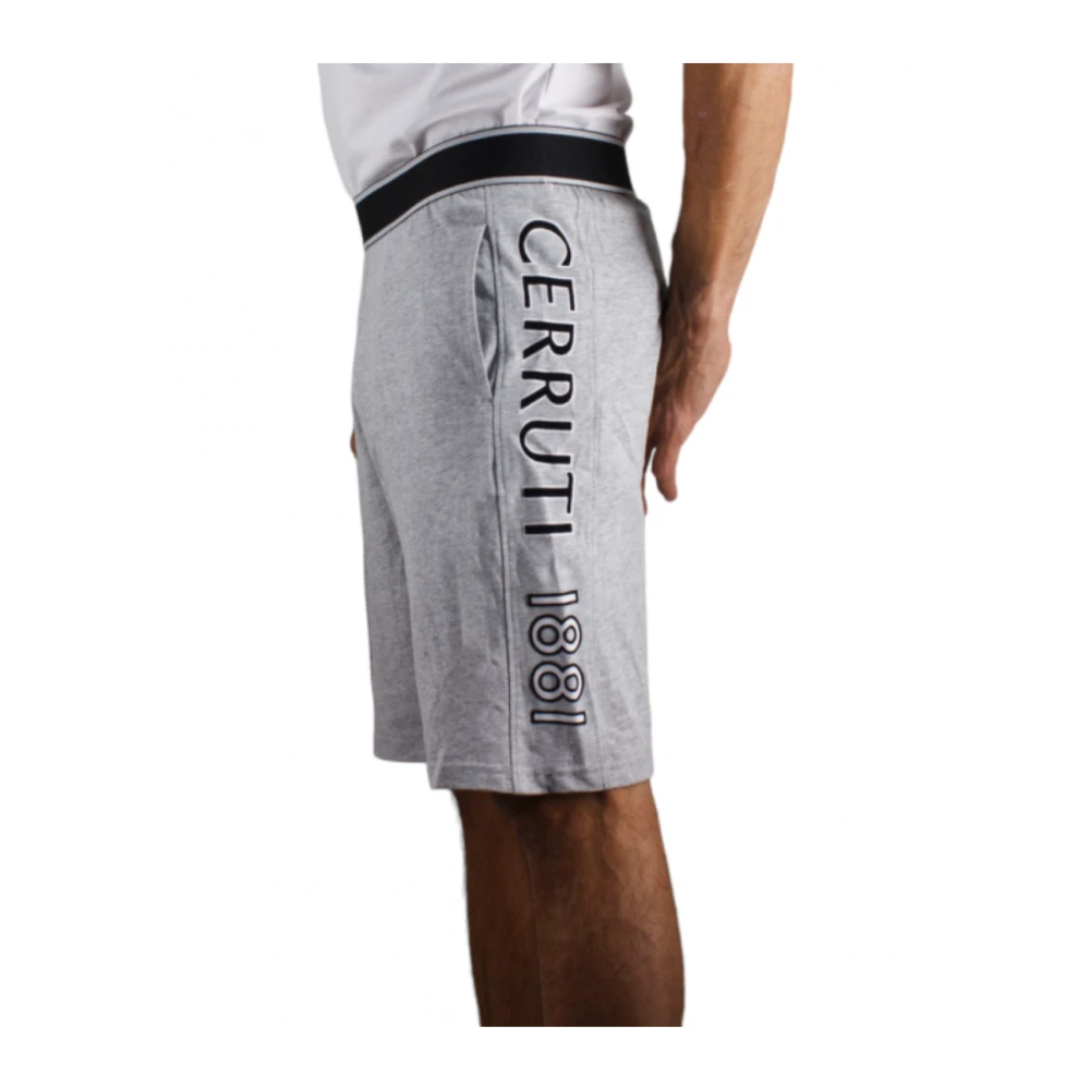 Cerruti 1881 Buffa Logo Zijshorts Grijs Gray Heren