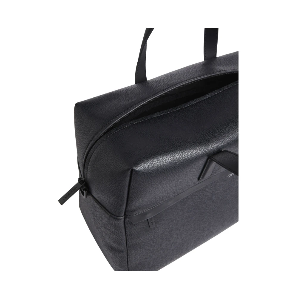 Calvin Klein Zwarte Weekendtas voor Mannen Black Heren