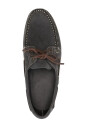 dark-grey-front-tie-rubber-sole-shoes