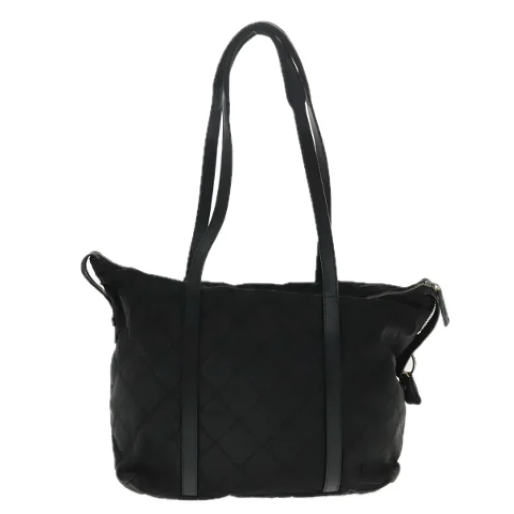Prada Vintage Pre-owned Nylon prada-bags Black Dames