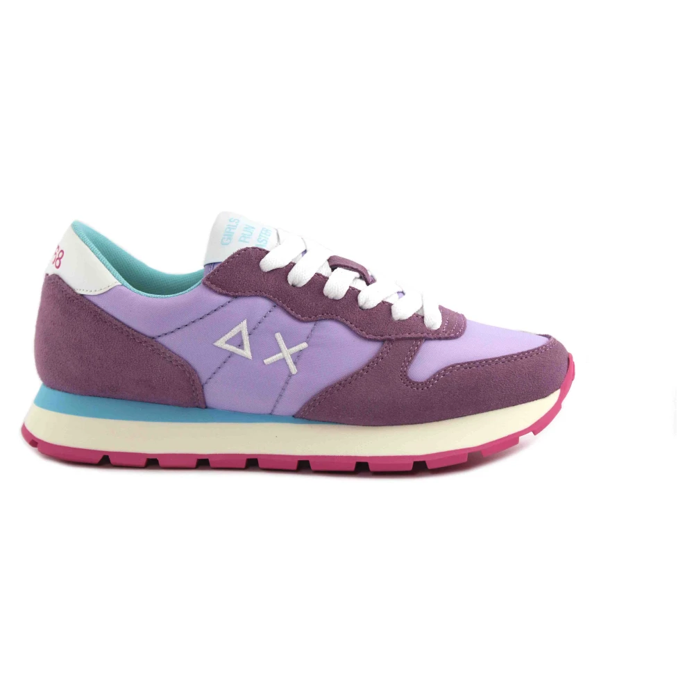 Sun68 Lilla Stijlvolle Shirt voor Vrouwen Dames Schoenen Veelkleurig Multicolor