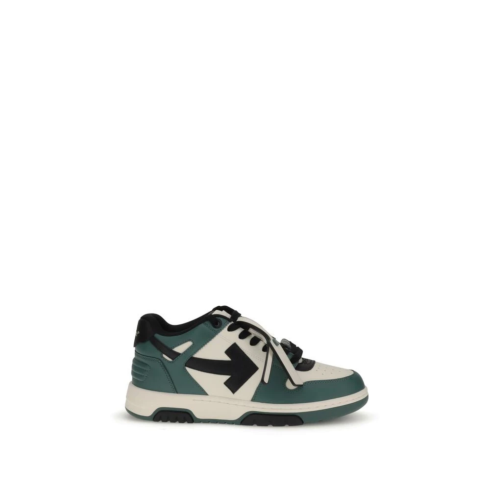 Off White Men's White Arrow Logo Sneakers