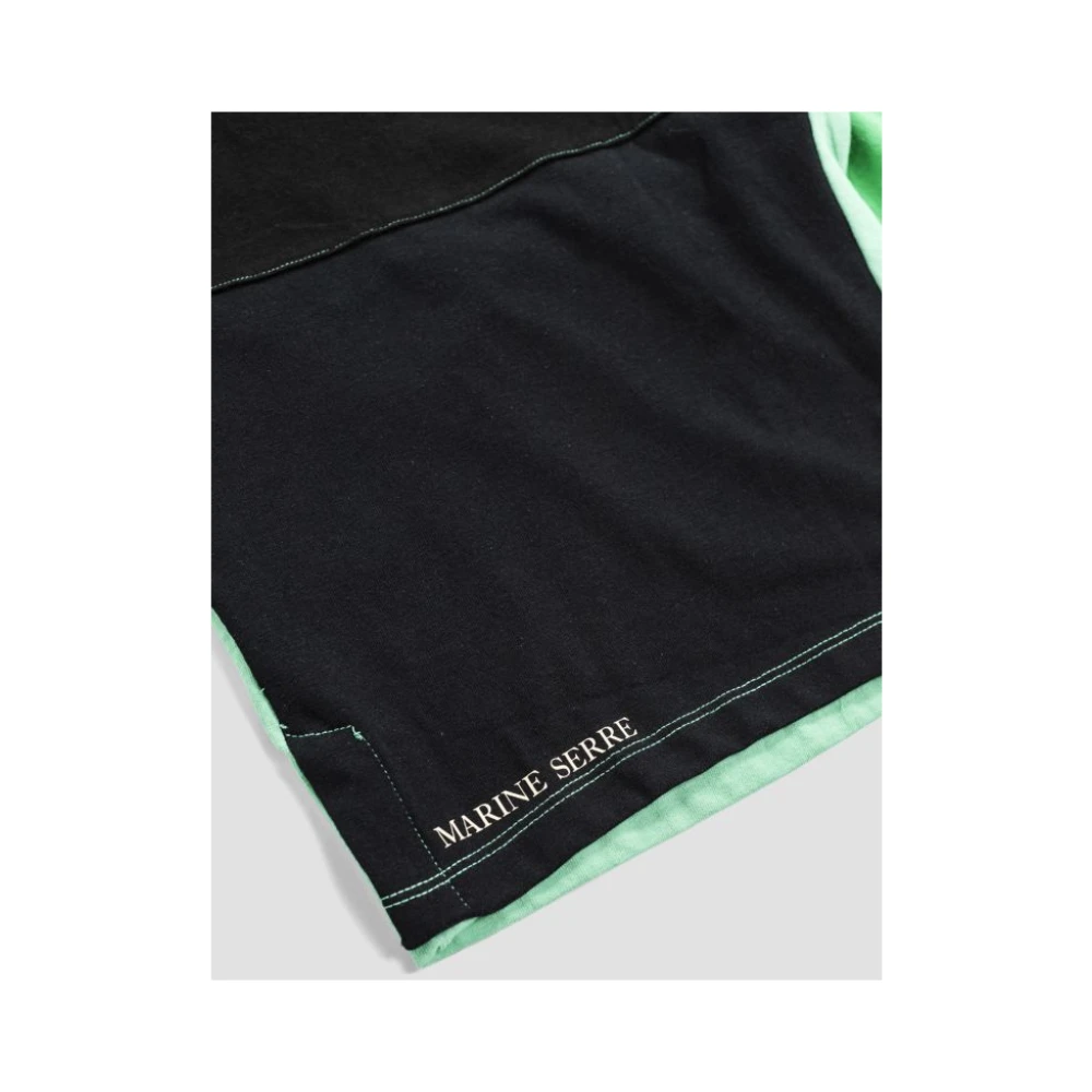 Marine Serre Unieke Unisex Casual Shorts Green Unisex