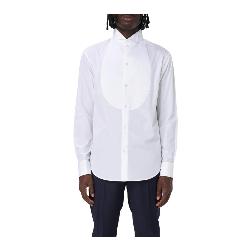 Emporio Armani Herren Weiß Shirts, Xlgröße:
