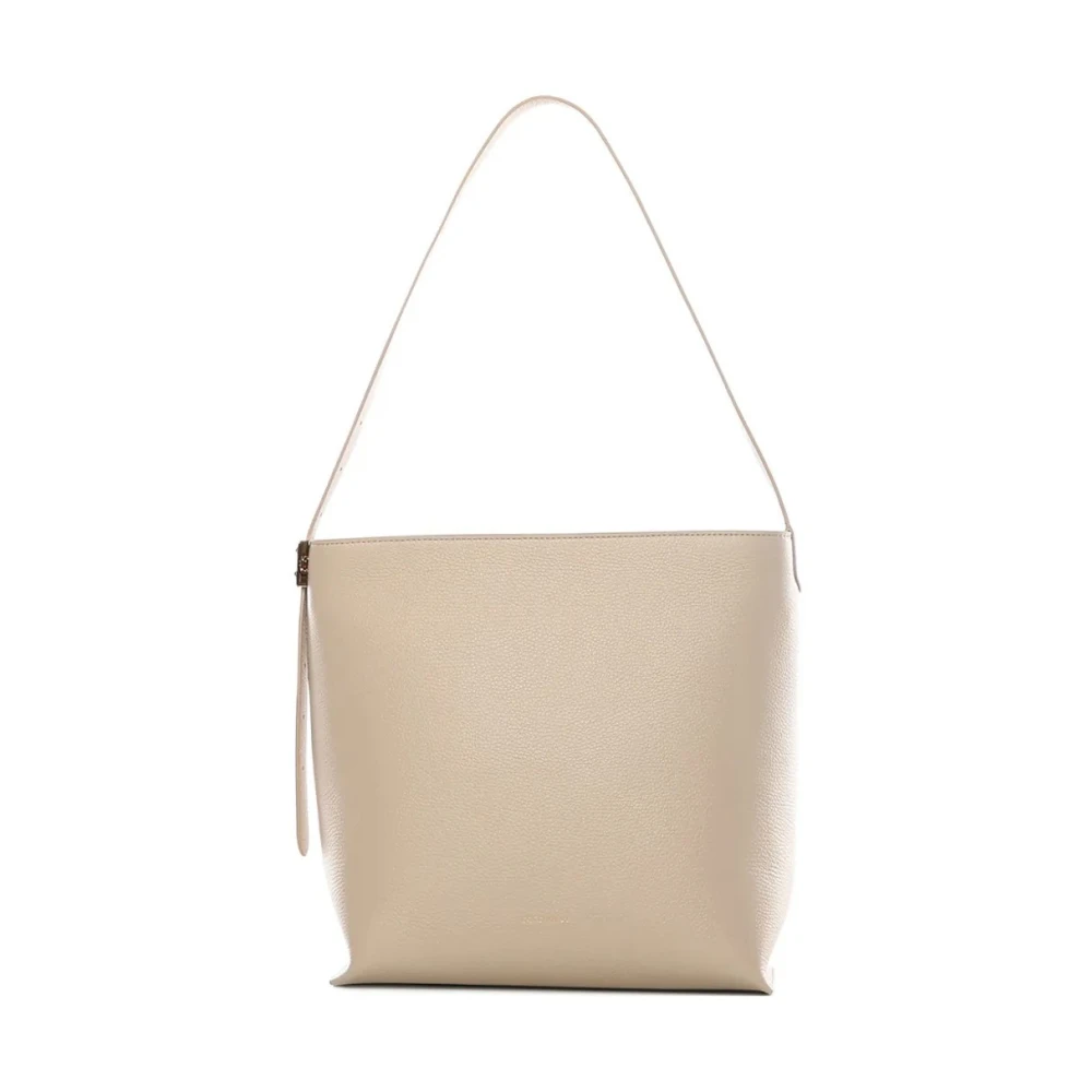 Coccinelle Women's Beige Shoulder Bags, One Size, Handbag Grained