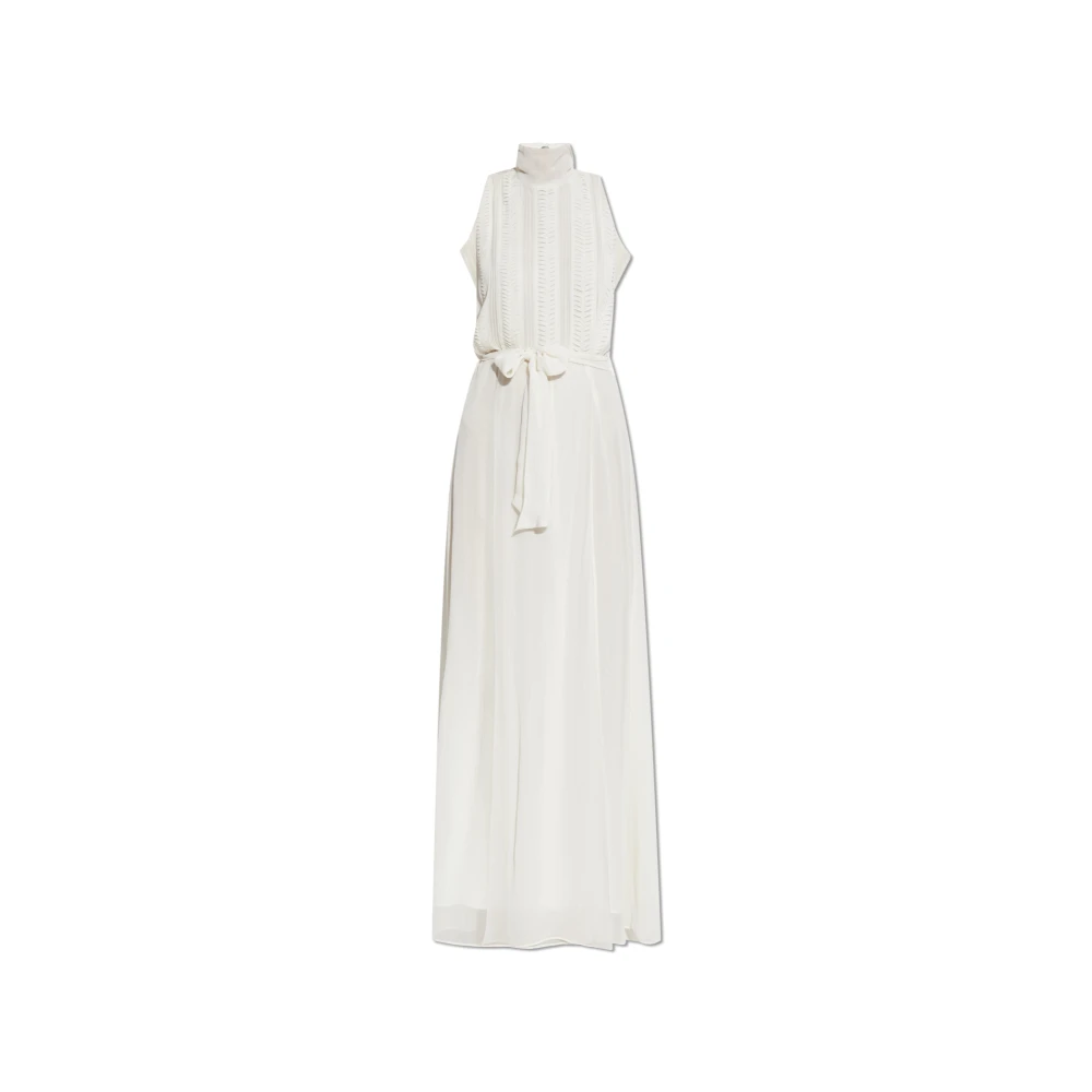 Forte Lange jurk Beige Dames