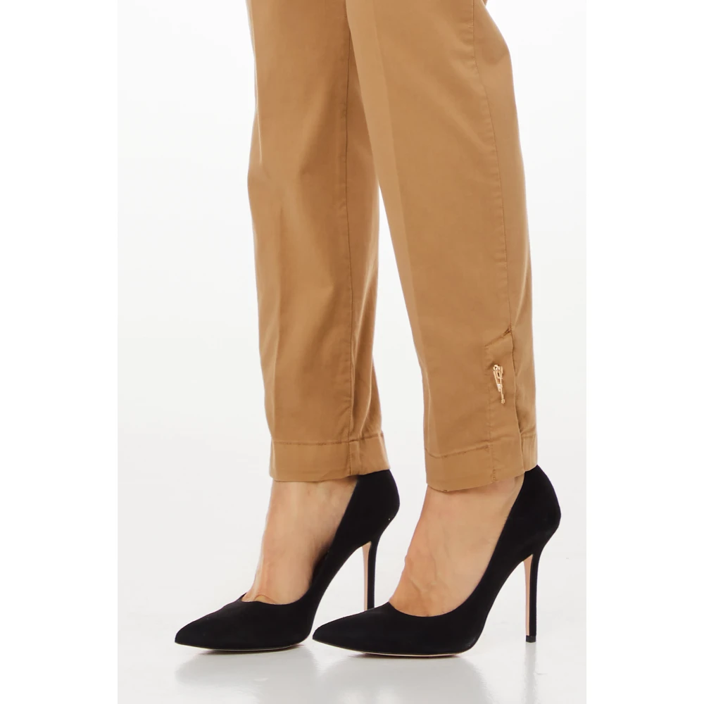 Liu Jo Chino Chic Regular Fit Broek Beige Dames