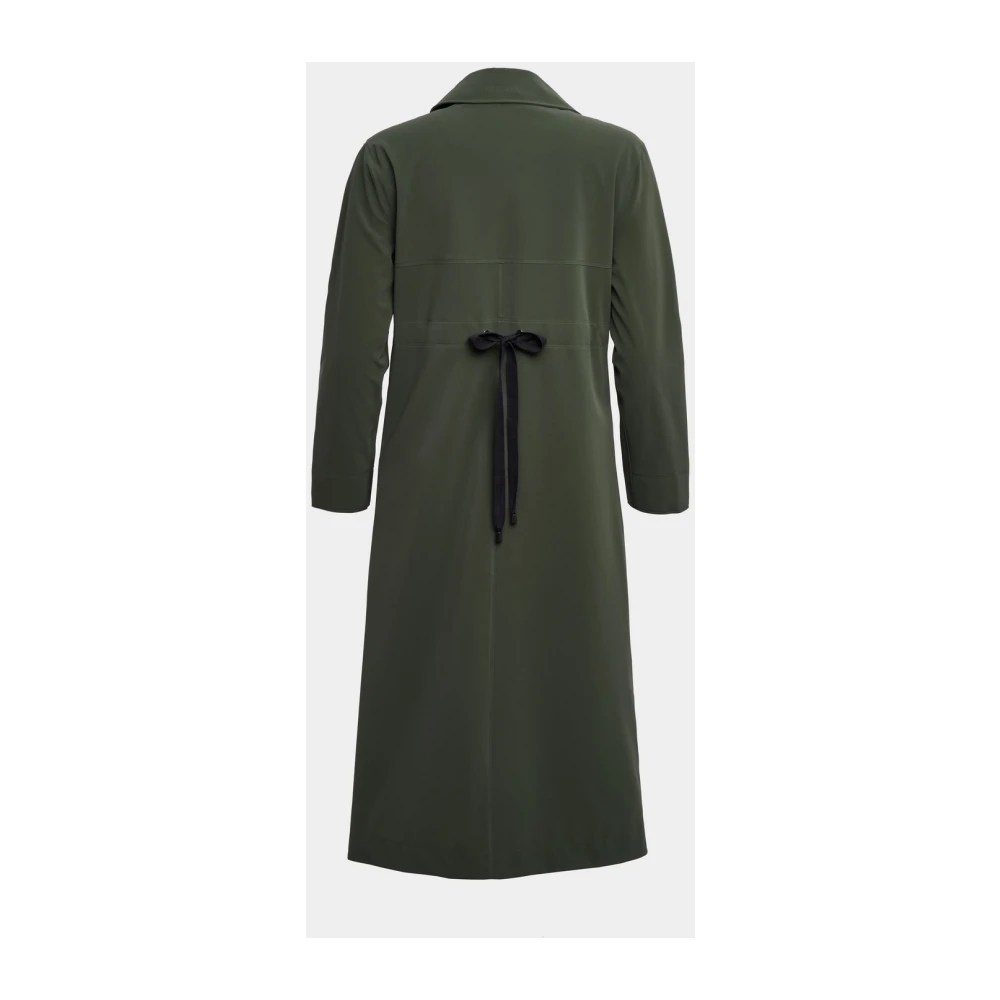 Stutterheim Matte Lange Regenjas voor Vrouwen Green Dames