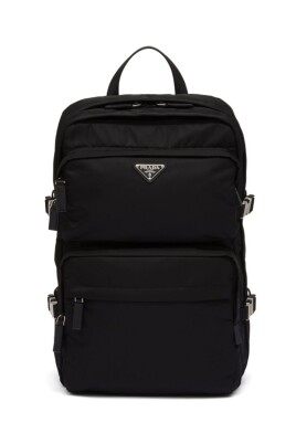 black-leather-backpack-with-triangle-logo