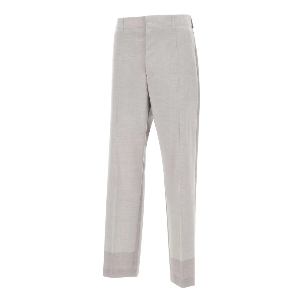Mm6 Maison Margiela Men's Gray Tailored Trousers