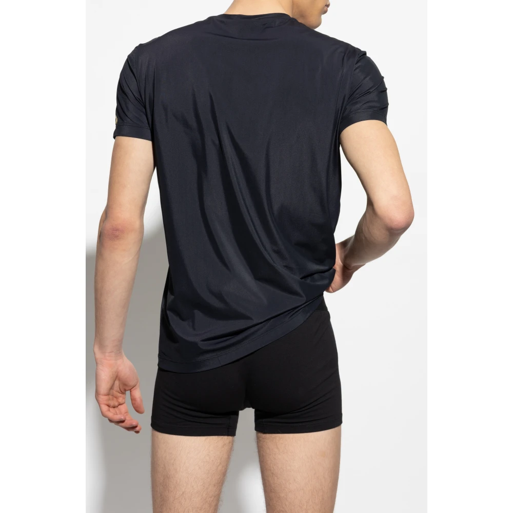 Dsquared2 T-shirt met logo Black Heren