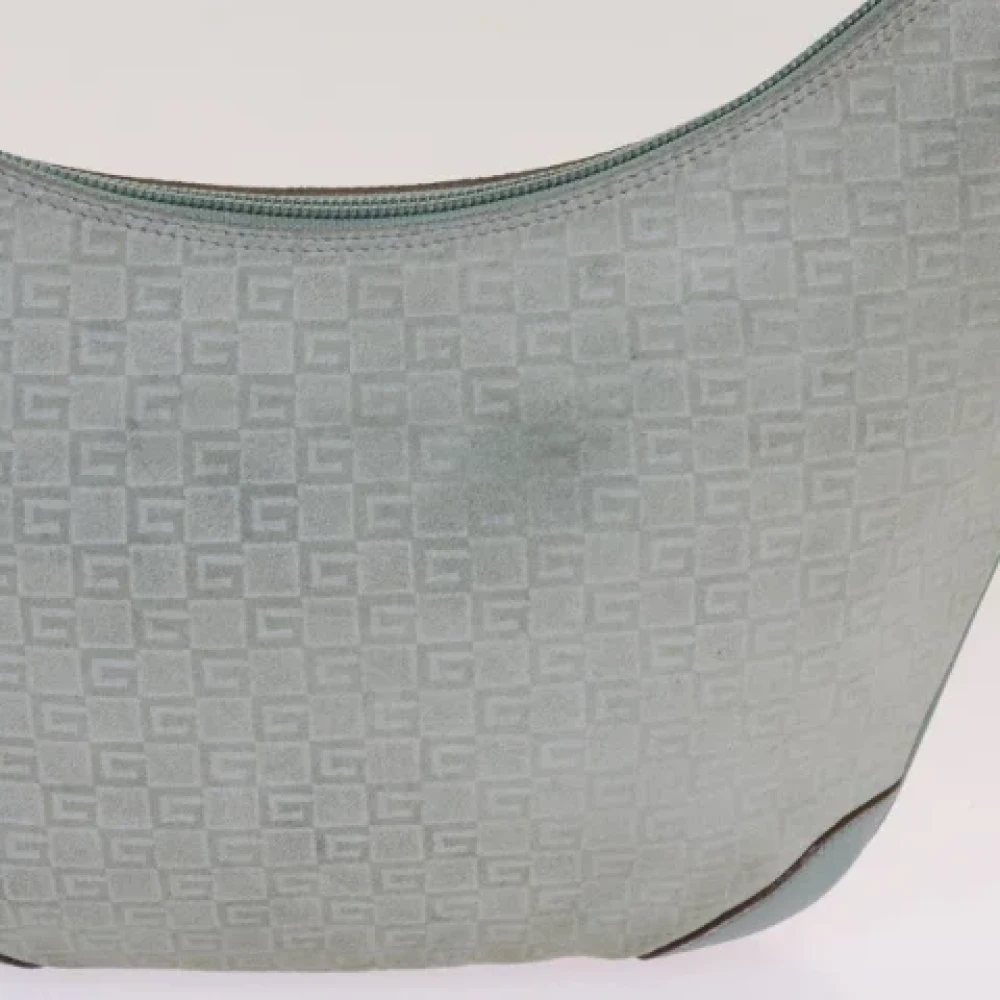 Gucci Vintage Pre-owned Canvas shoulder-bags Blue Dames