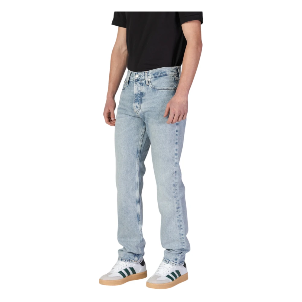 Calvin Klein Jeans Heren Regular Jeans Lente Zomer Collectie Blue Heren