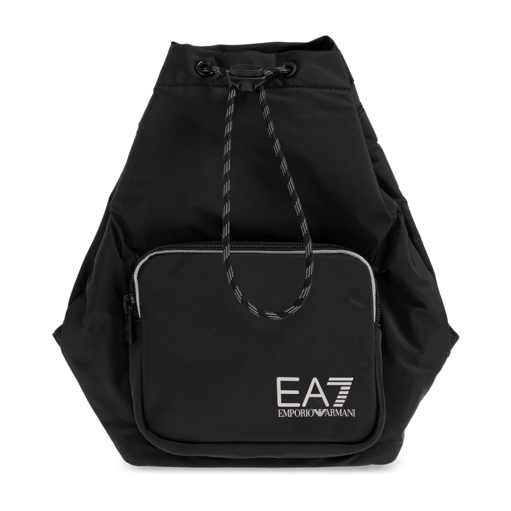 Emporio Armani Ea7 Uomo Nero Borse, Taglia Unica, New,