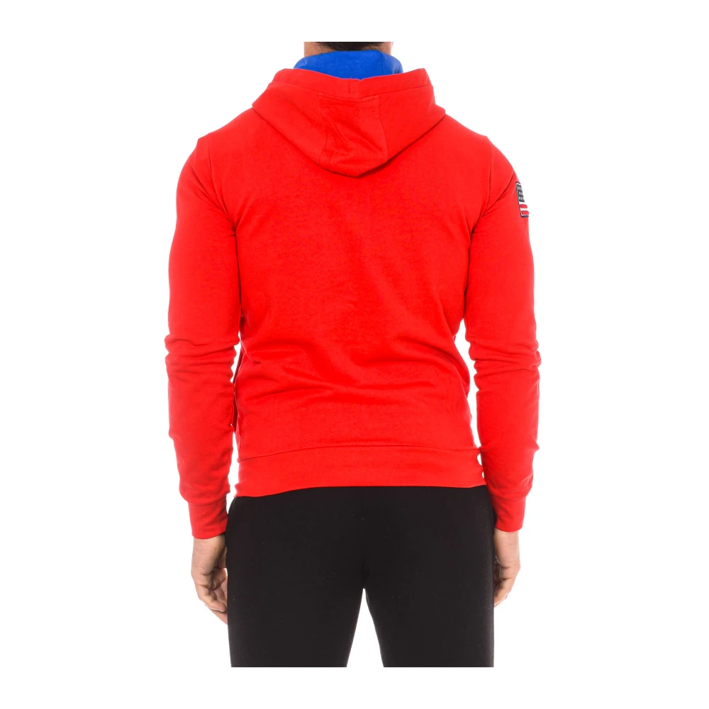 U.s. Polo Assn. Hoodie met rits Red Heren