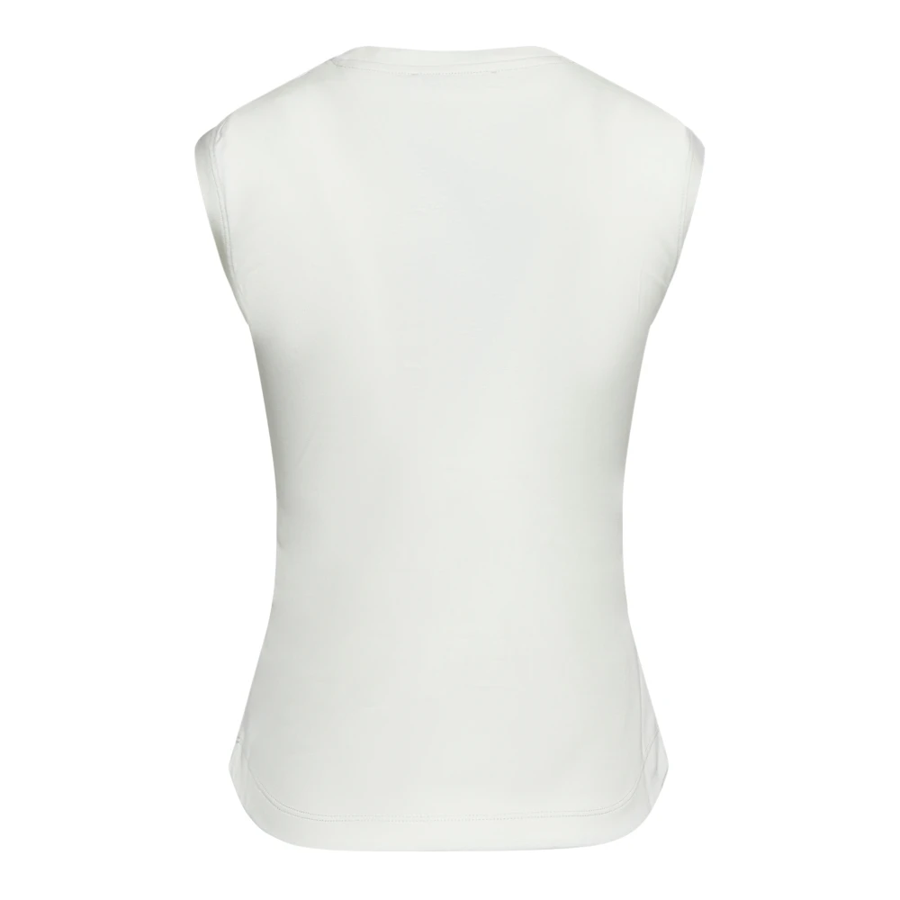 The Attico Witte Top Elegante Stijl White Dames