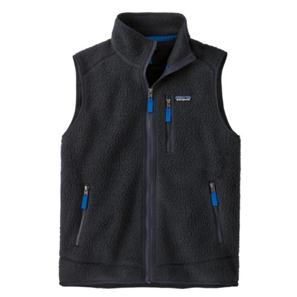 Patagonia Retro Pile Vest med Fickor Blue, Herr