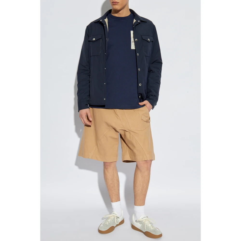 Iceberg T-shirt met patches Blue Heren
