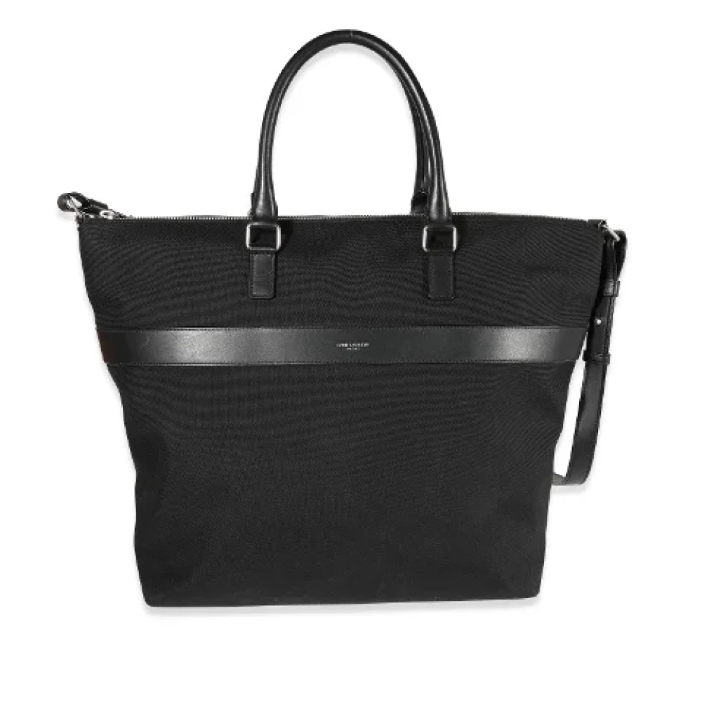 Yves Saint Laurent Vintage Pre-owned Leather crossbody-bags Black Dames