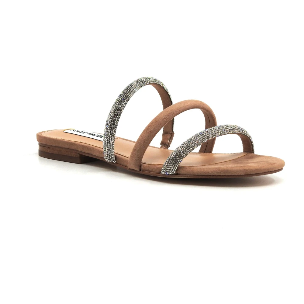 Steve Madden Gray Sliders, Female, 3 Uk, Slide Sandal