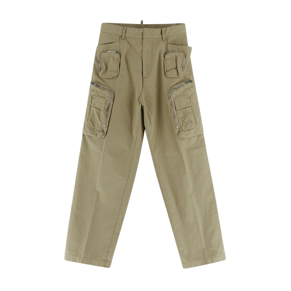 Dsquared2 Herenmode Broeken Beige Heren