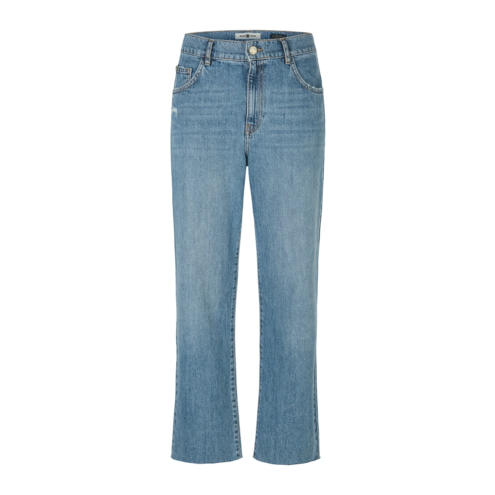 RIANI Cropped Straight Fit Jeans Blue Dames