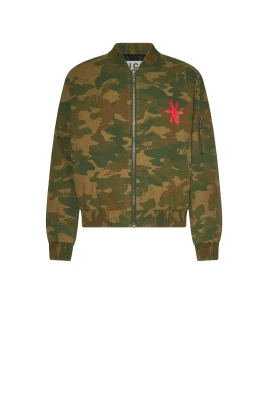 Camouflage Bomber Jacket