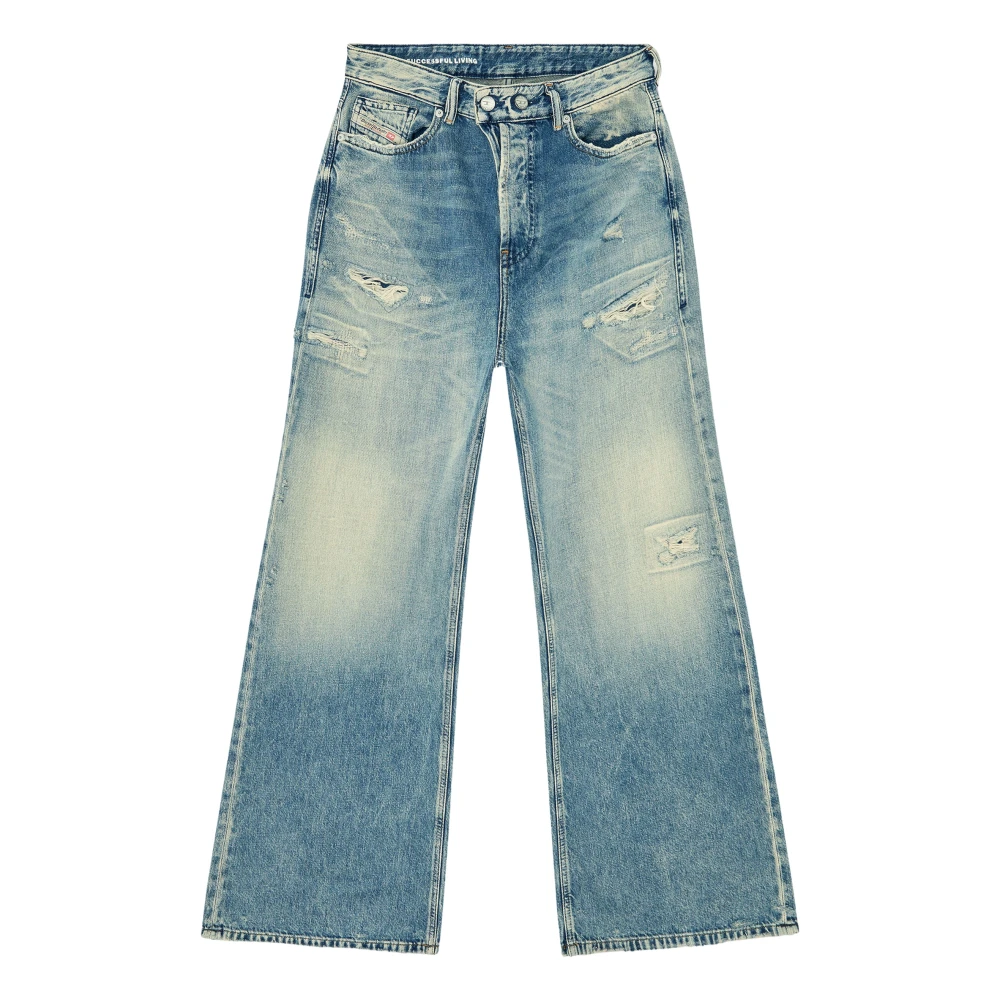 Diesel , Wide Jeans, Female, Blue, W27, 1996 D-Sire-Yu Wide Jeans