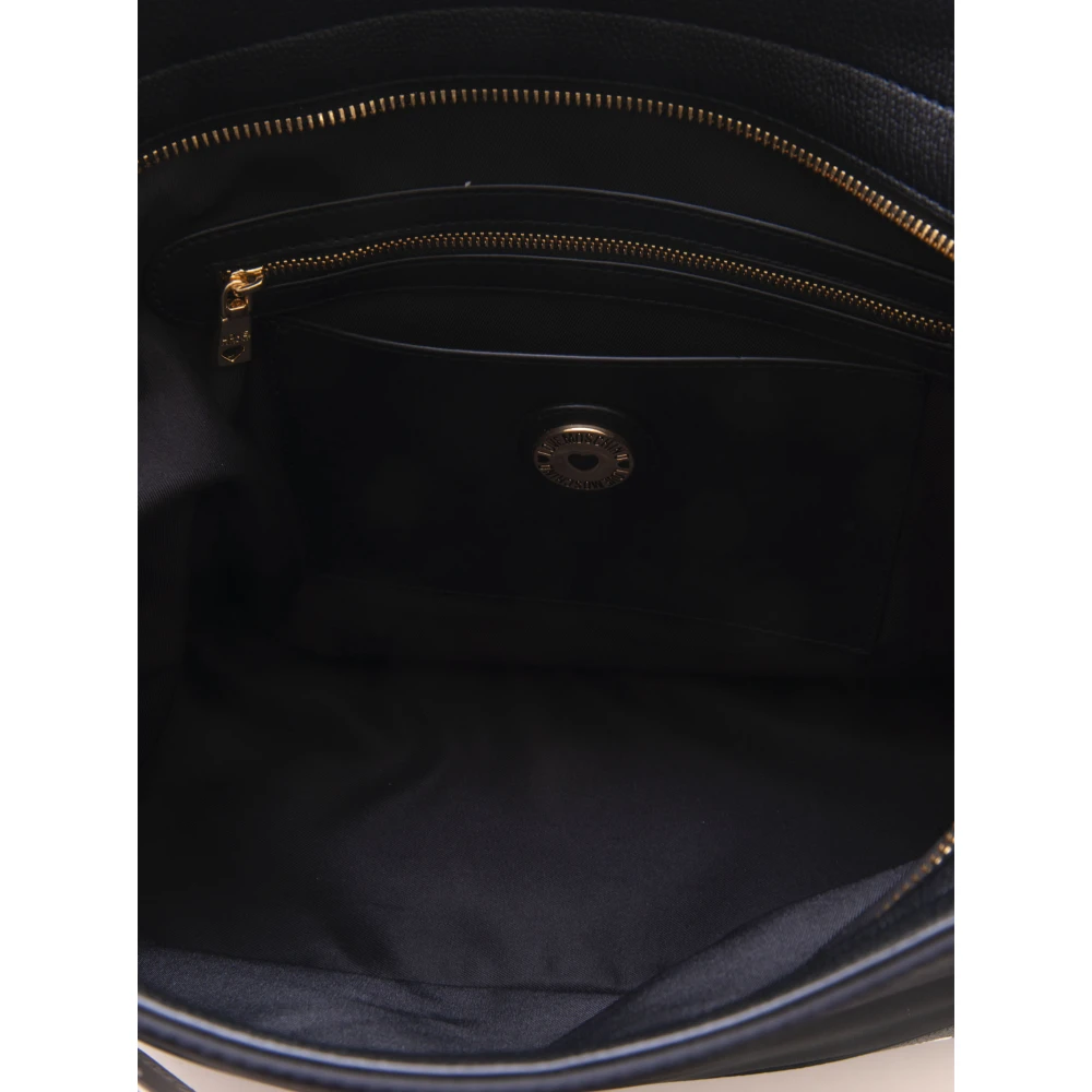 Love Moschino Logo Shopper Bag met Ritssluiting Black Dames
