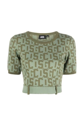 Grön Monogram Tröja Casual Stil