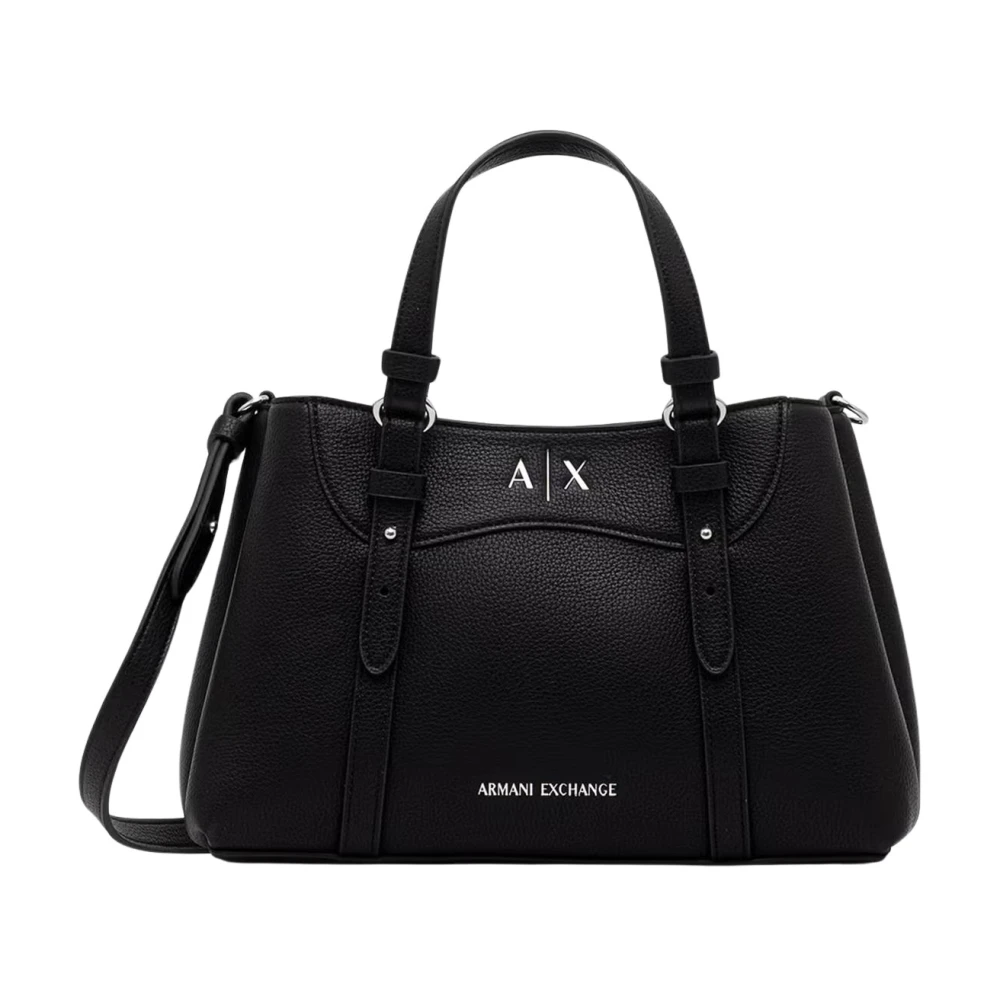 Armani Exchange Donna Nero Borse, Taglia Unica, New,