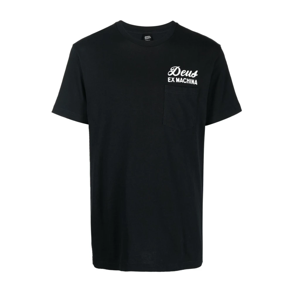 Deus Ex Machina T-Shirts Black Heren