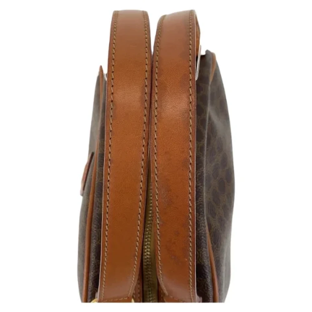 Celine Vintage Pre-owned Canvas handbags Brown Dames