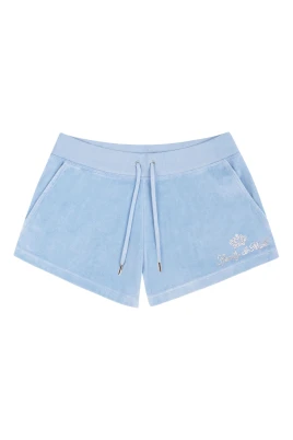 Juicy Script Velour Short