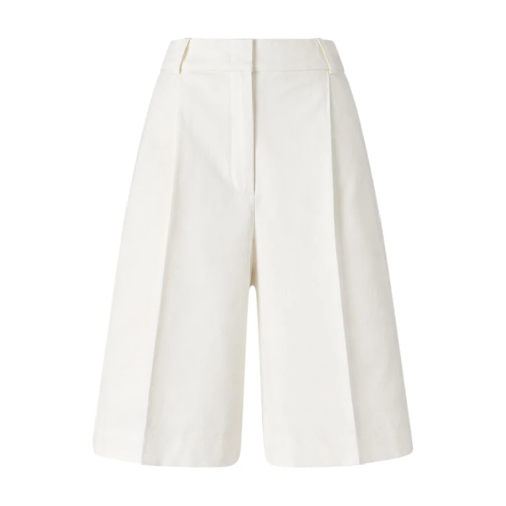 Pinko Women's White Bryana Bermuda Shorts - Casual Shorts - Xl - Shorts