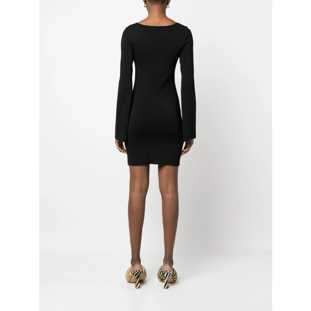 P.a.r.o.s.h. Prachtige Feestjurk voor Elke Gelegenheid Black Dames