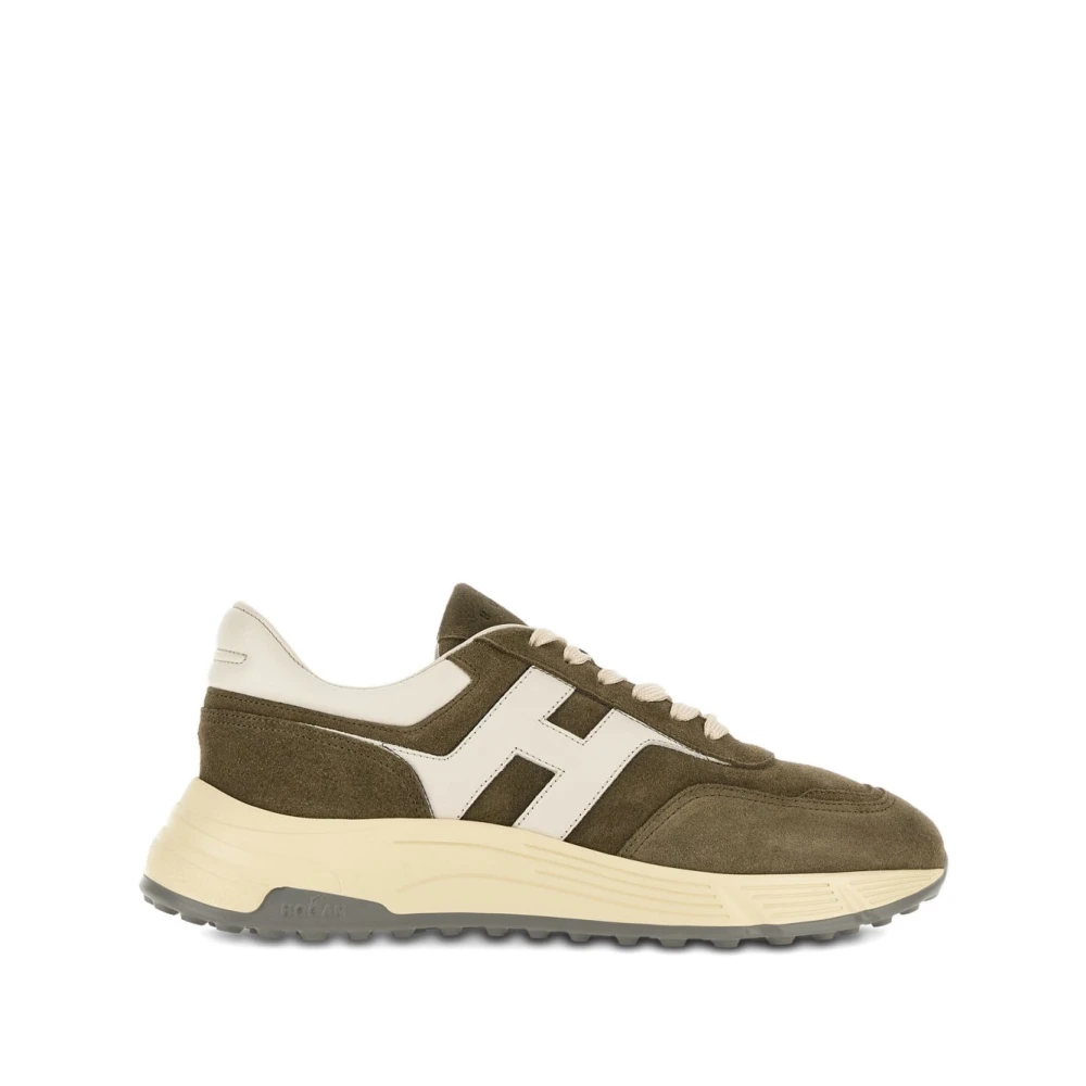 Hogan Men's Green Hyperlight Sneakers
