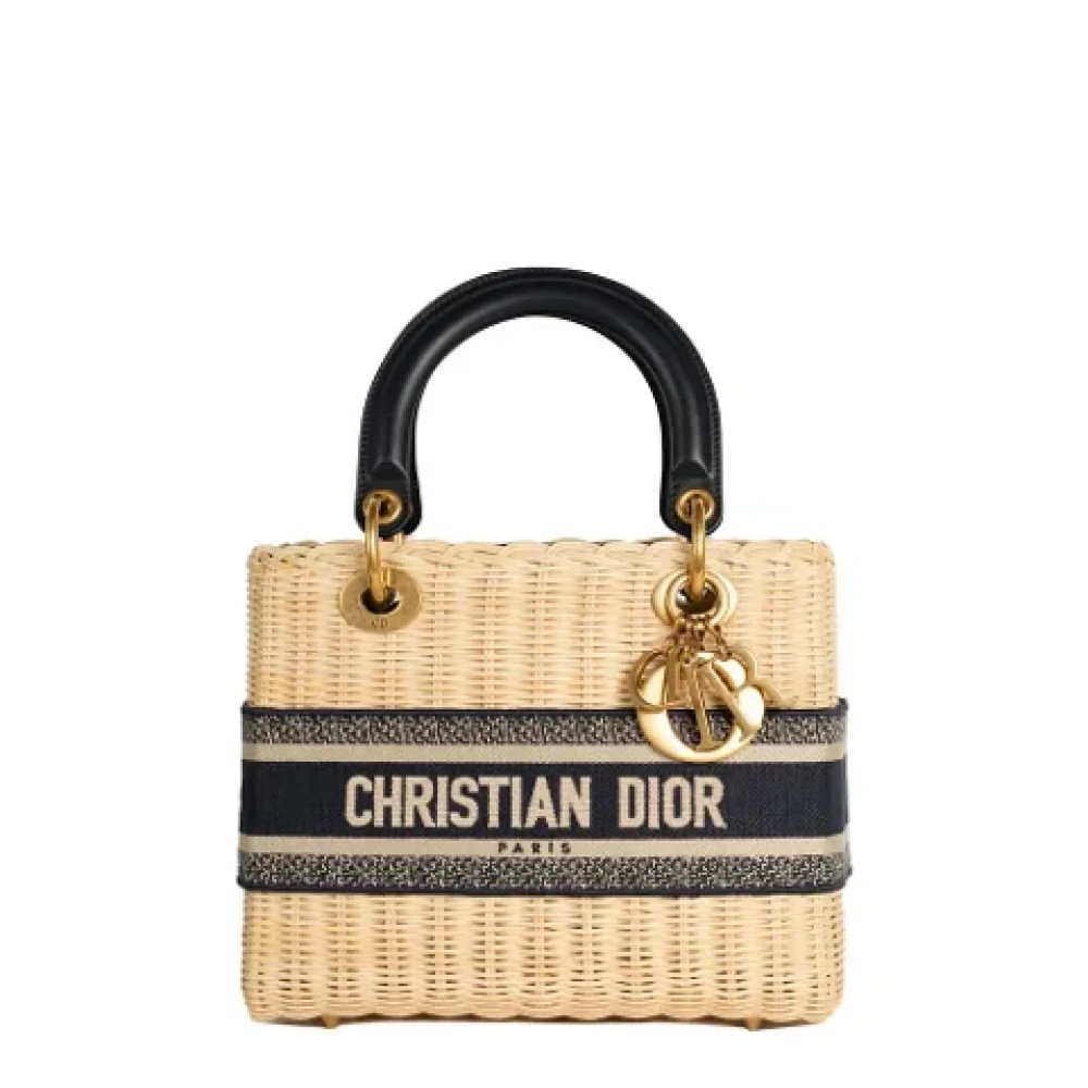 Dior Vintage Pre-owned Canvas dior-bags Beige Dames