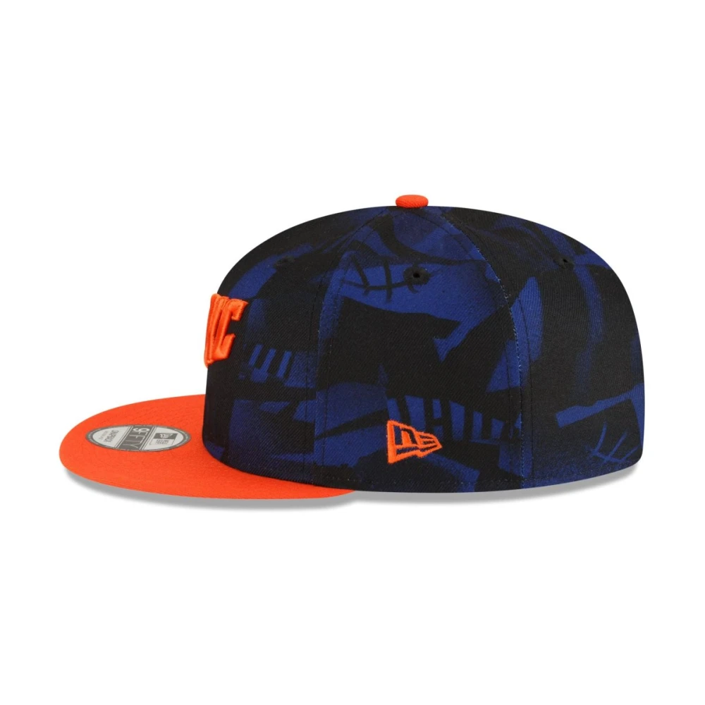 new era NBA ALT Cap Blauw Patched Logo Blue Heren