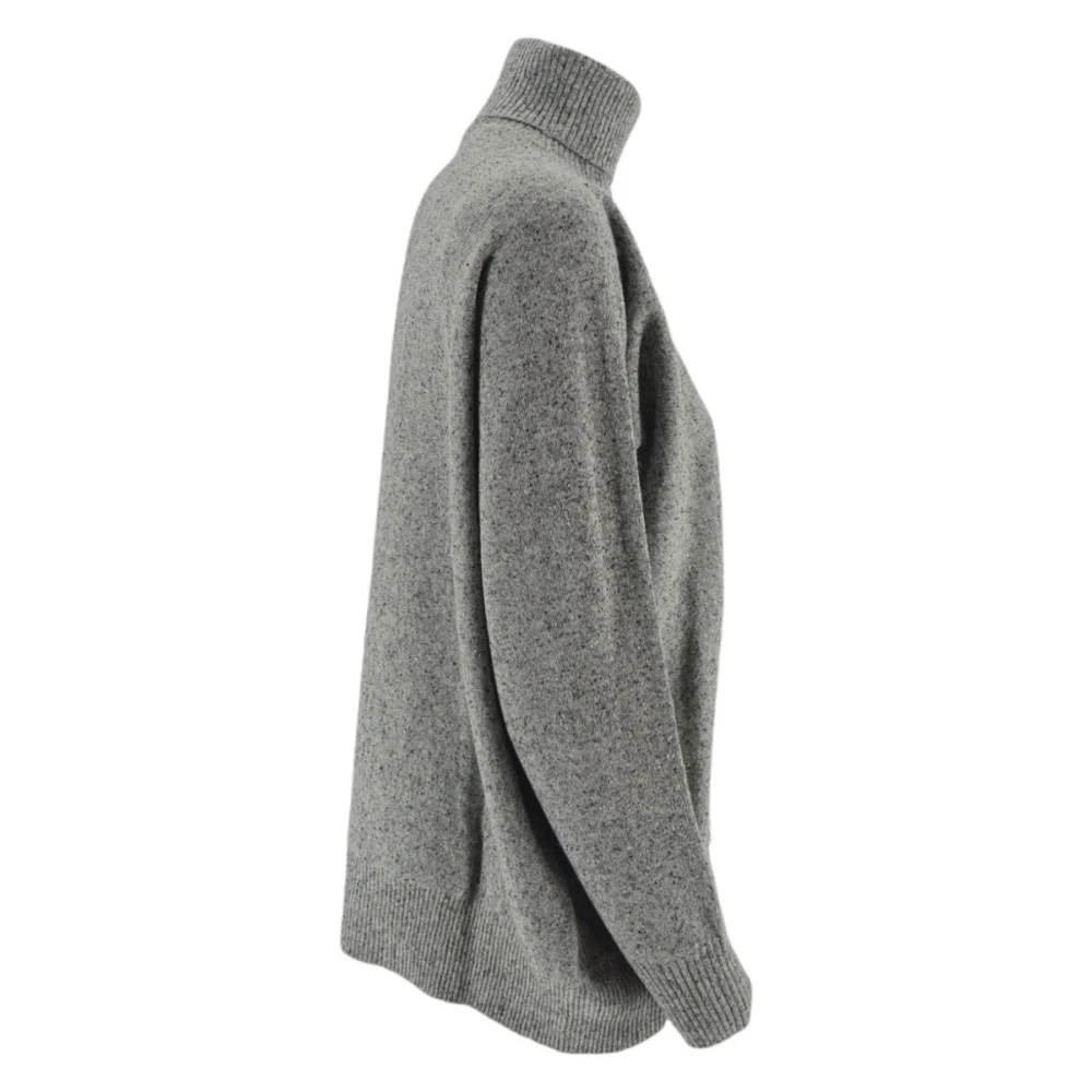 D.Exterior Grijze Bloemen Trui Gray Dames