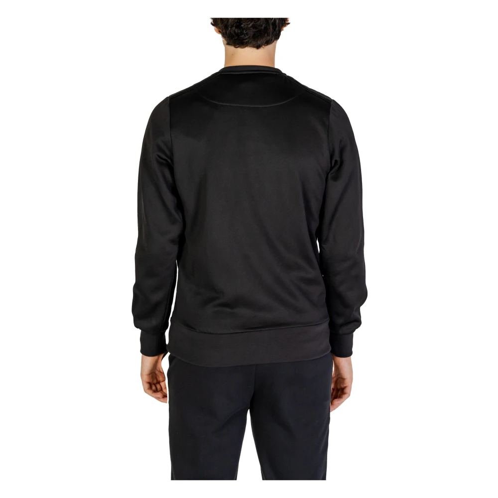 Alviero Martini 1a Classe Zwarte Sweatshirt met rits en zakken Black Heren