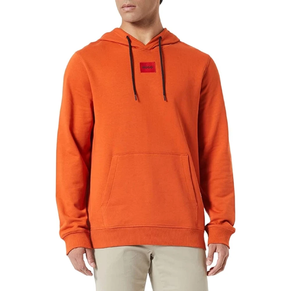 Hugo Boss Hoodie Orange Heren