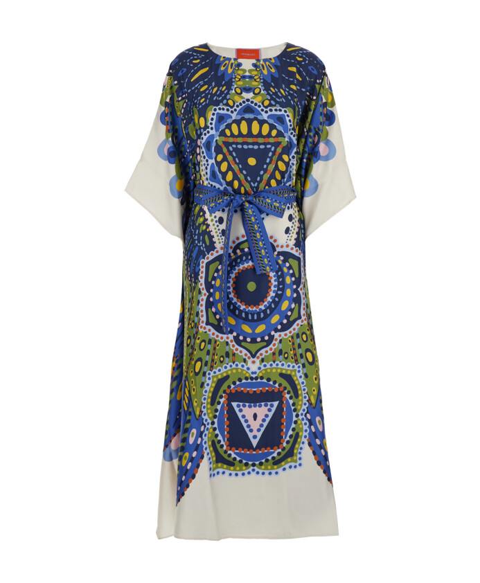 robe-kaftan-en-soie-imprimee