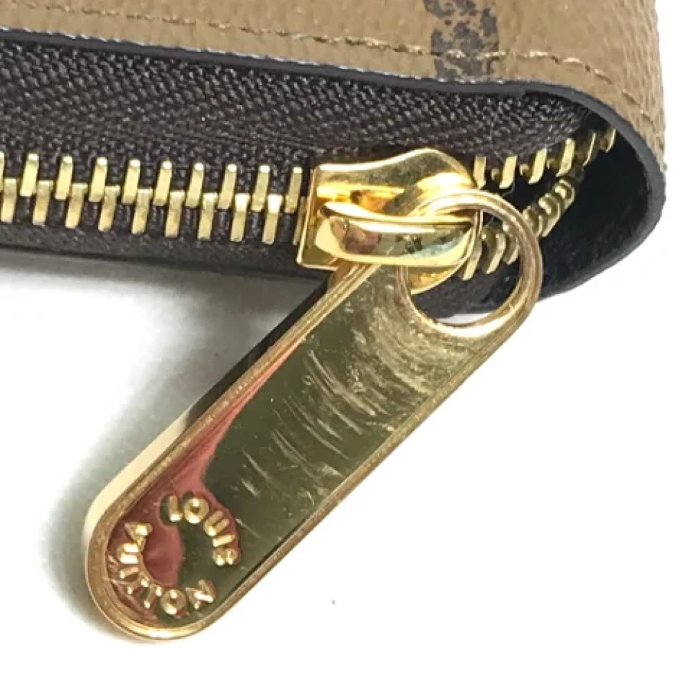 Louis Vuitton Vintage Pre-owned Leather wallets Brown Dames