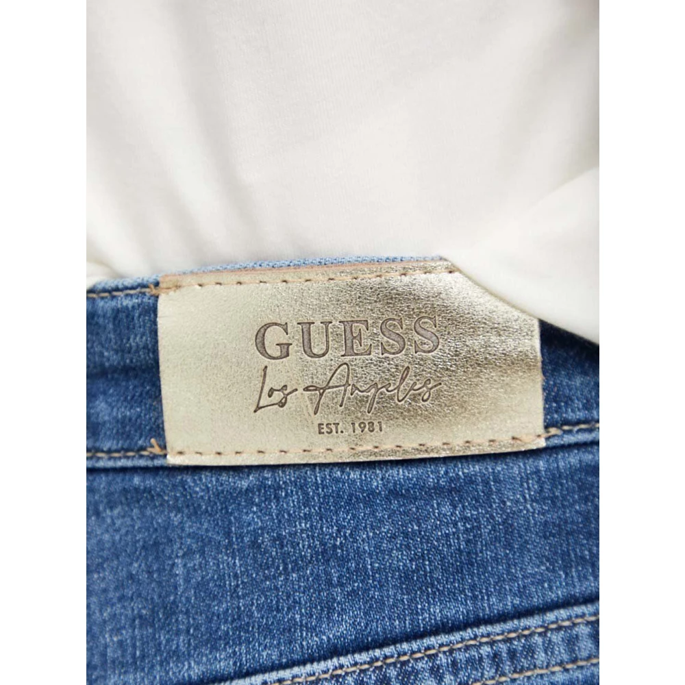 Guess Blauwe Denim Jeans voor Vrouwen Blue Dames