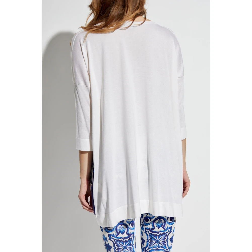 Dolce & Gabbana Zijden blouse Blue Dames