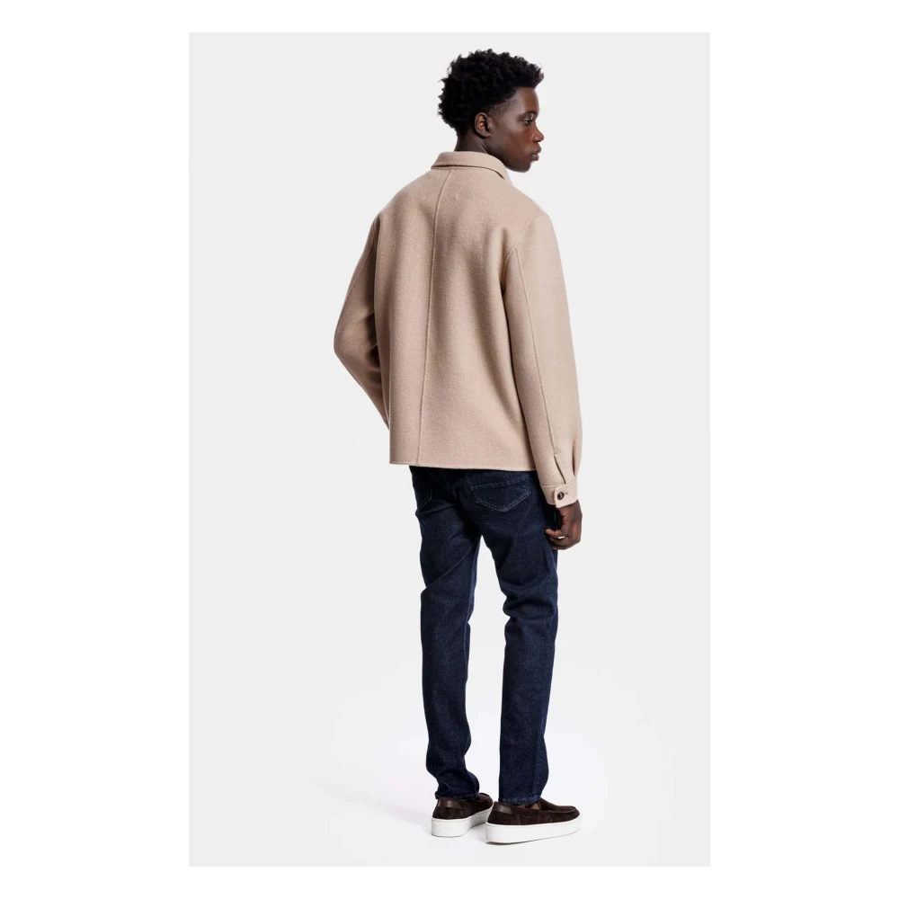 Alter Ego Kameel Overshirt voor Mannen Brown Heren